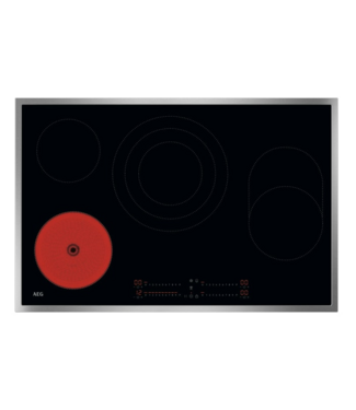 AEG AEG 3000 Rapid Power - vitrokeramische kookplaat, 80 cm OHI84A07XB
