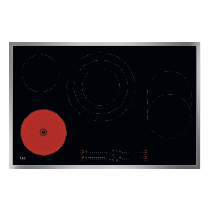AEG 3000 Rapid Power - vitrokeramische kookplaat, 80 cm OHI84A07XB