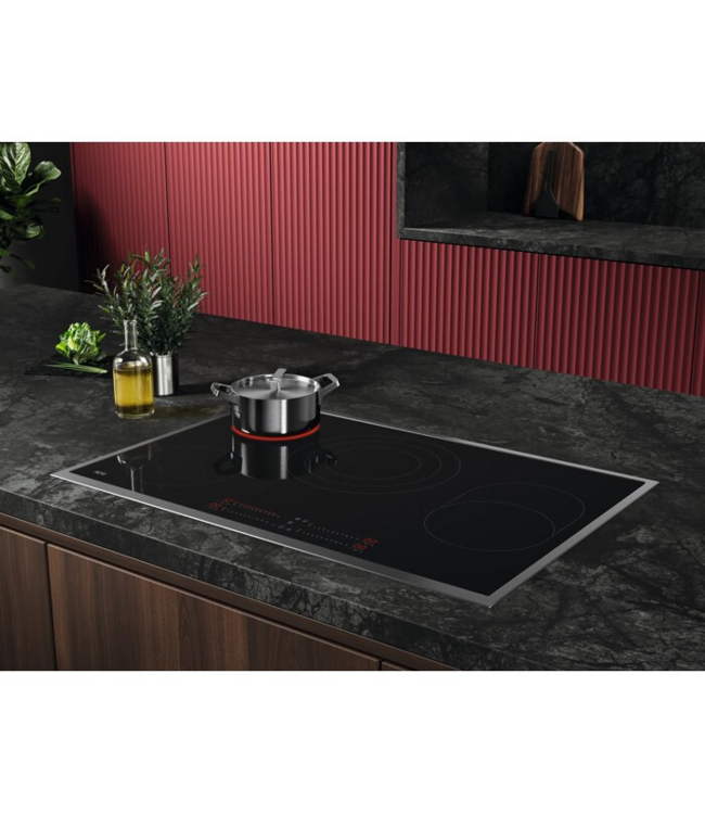 AEG 3000 Rapid Power - vitrokeramische kookplaat, 80 cm OHI84A07XB
