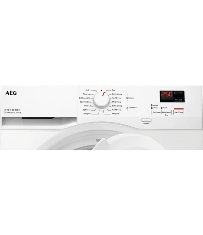 AEG 7000 SensiDry - Warmtepomp Droger 8 kg TR71800
