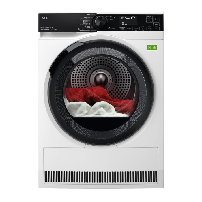 AEG 9000X AbsoluteCare® Pro - Warmtepomp Droogkast 8 kg TR96CVC810