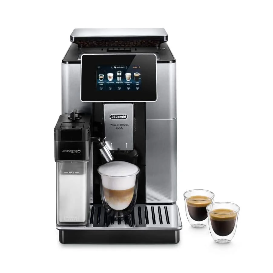 Delonghi ECAM610.74.MB PrimaDonna Soul volautomatische espressomachine