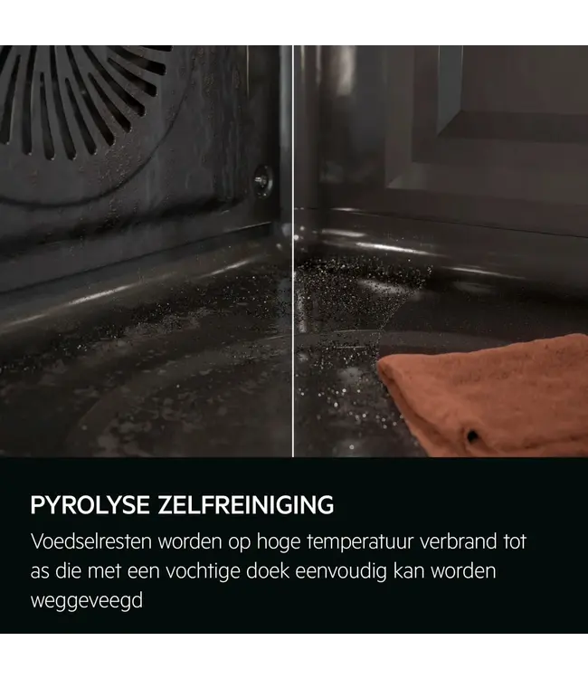 AEG 7000 MealAssist - Heteluchtoven met pyrolysereiniging TE8PB731AT