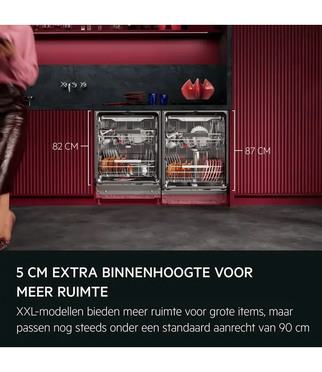 AEG 8000 XXL Max Inbouwvaatwasser GX870AT