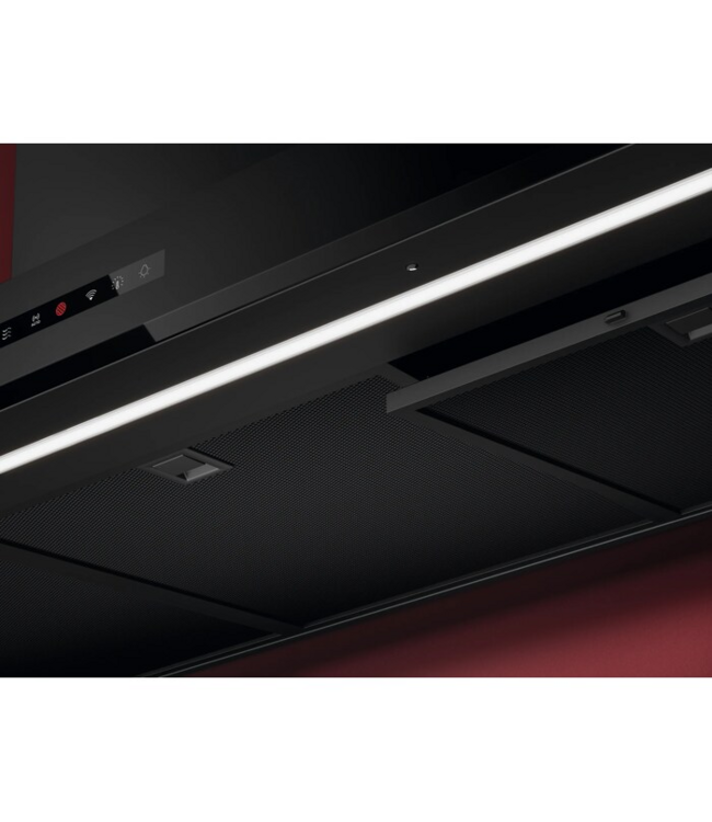 AEG 8000 AuroraTech - Schouwafzuigkap met Hob2Hood 90 cm Mat zwart NDB8791CT