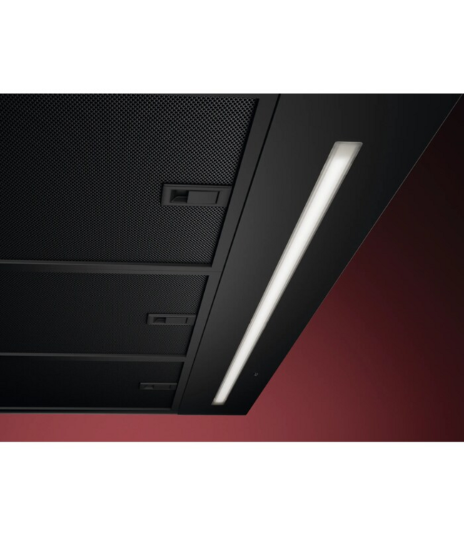 AEG 8000 AuroraTech - Schouwafzuigkap met Hob2Hood 90 cm Mat zwart NDB8791CT