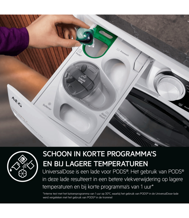 AEG 7000 ProSteam® - UniversalDose Wasmachine 9 kg LR75ESSEN