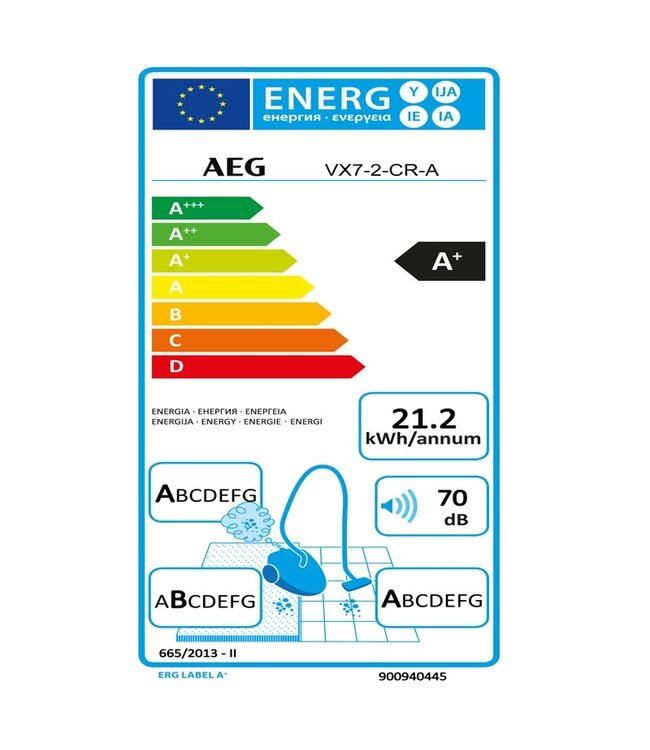 AEG stofzuiger VX7-2-CR-A