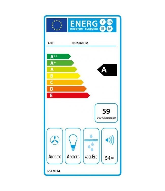 AEG schouwafzuigkap DBE5960HM