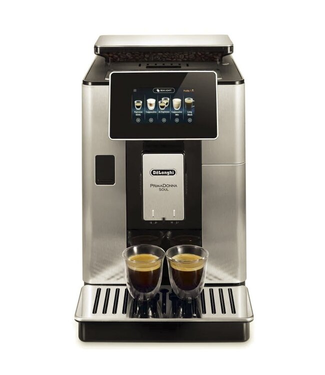 Delonghi ECAM610.74.MB PrimaDonna Soul volautomatische espressomachine