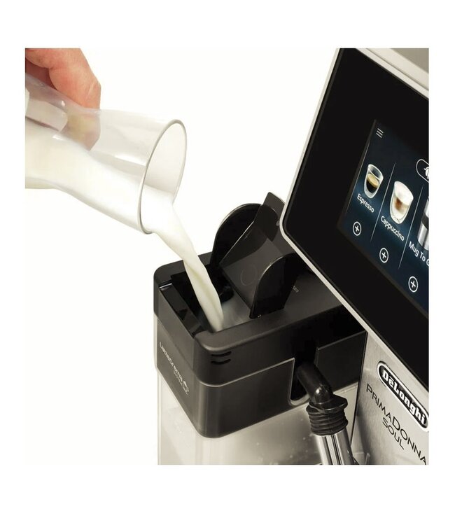 Delonghi ECAM610.74.MB PrimaDonna Soul volautomatische espressomachine
