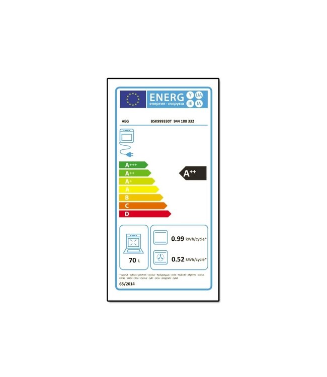 AEG 9000 serie SteamPro Combi hetelucht- en stoomoven BSK999330M