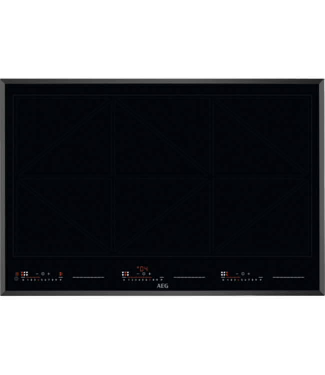 AEG 8000 serie TotalFlex inductie Kookplaat 80 cm IKK8668SFB