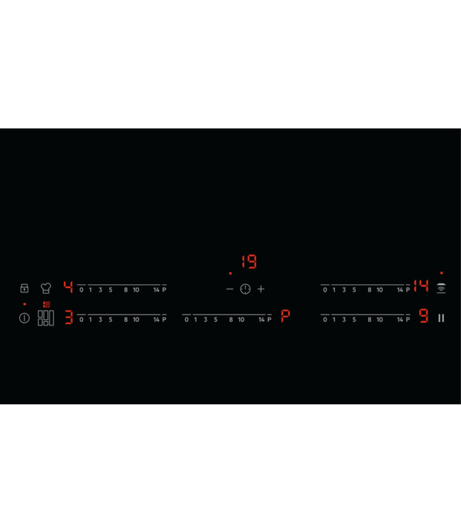 AEG 6000 serie FlexiBridge inductie Kookplaat 90 cm IKE9547SFB