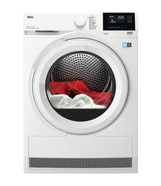 AEG AEG 8000 serie AbsoluteCare® Warmtepomp Droger 8 kg TR838A2B AEG AEG 8000 serie AbsoluteCare® Warmtepomp Droger 8 kg TR838A2B