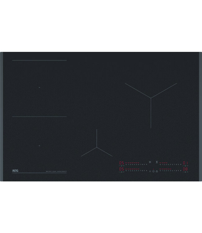 AEG 6000 serie Bridge inductie SaphirMatt, 80 cm TII84B00FZ