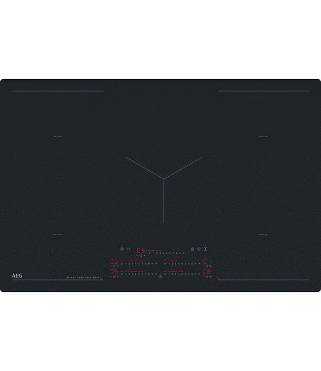AEG 6000 serie MultipleBridge inductie SaphirMatt, 80 cm NIK85M00IZ