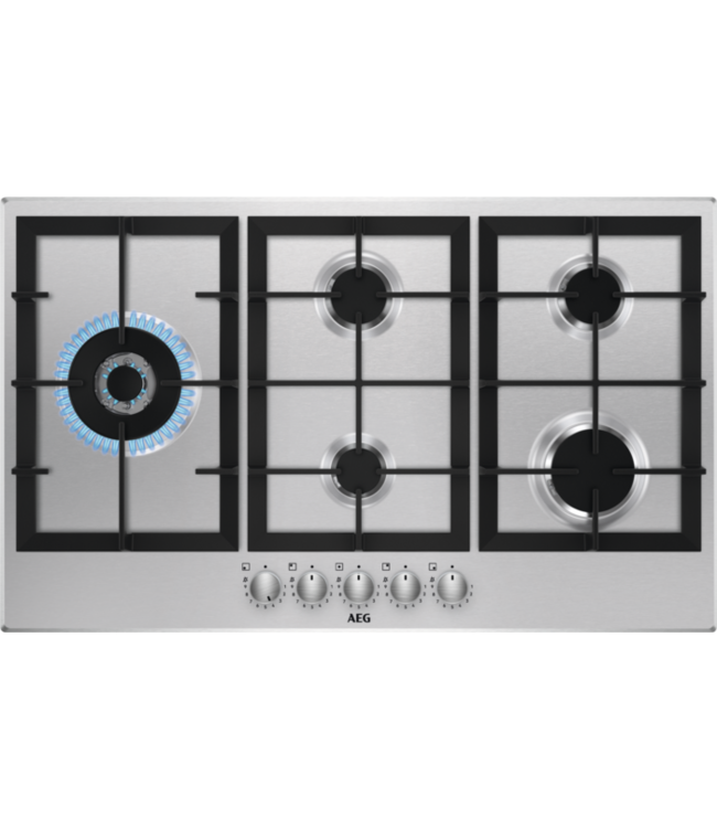 AEG 6000 SERIE SLIM LINE GAS 90 CM HGB95522SM