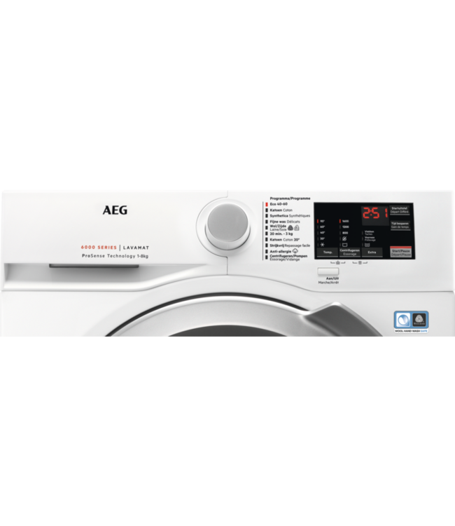 AEG 6000 serie ProSense¨ Wasmachine voorlader 8kg LF62CS86
