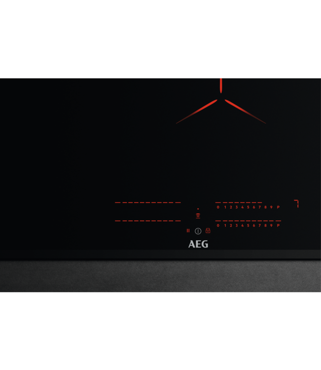AEG 3000 serie Pure Black inductie kookplaat 80 cm IPE84531FB