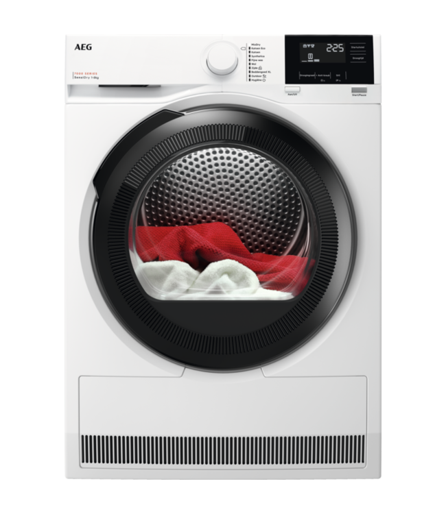 AEG 7000 SERIE SENSIDRY® WARMTEPOMP DROGER 8 KG TR738AT4B