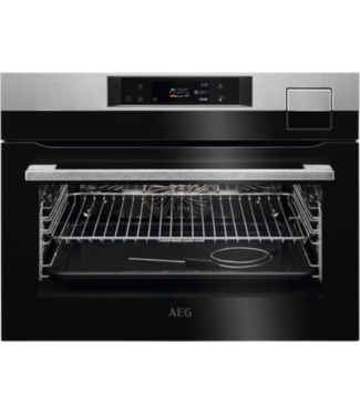 AEG AEG SteamPro Combi hetelucht- en stoomoven KSK792280M