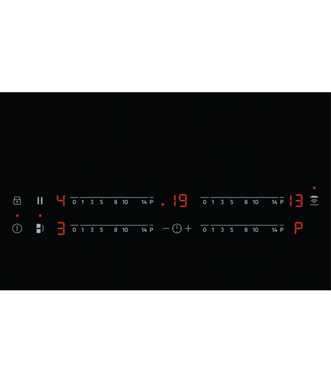 AEG 6000 serie Bridge inductie Kookplaat 80 cm IKE84445XB