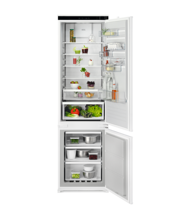 AEG 6000 serie TwinTech® NoFrost Koel/vrieskast inbouw MultiSpace 189.4 cm NSC6M191ES