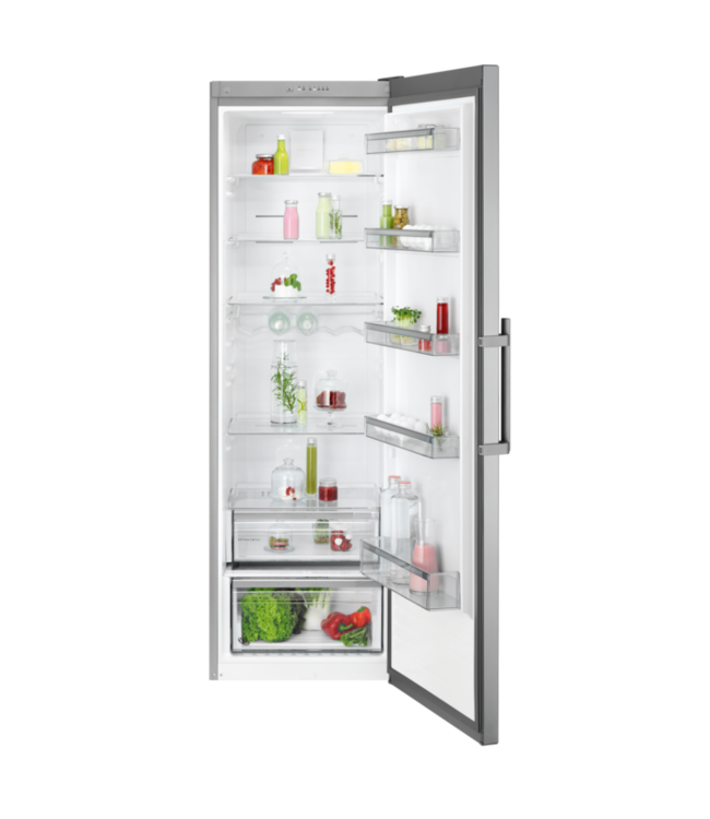 AEG Koelkast vrijstaand 186 cm vingervlekvrije inox  ORK7M391DX