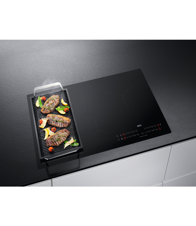AEG 6000 serie Bridge inductie Kookplaat 80 cm IKE84445IB