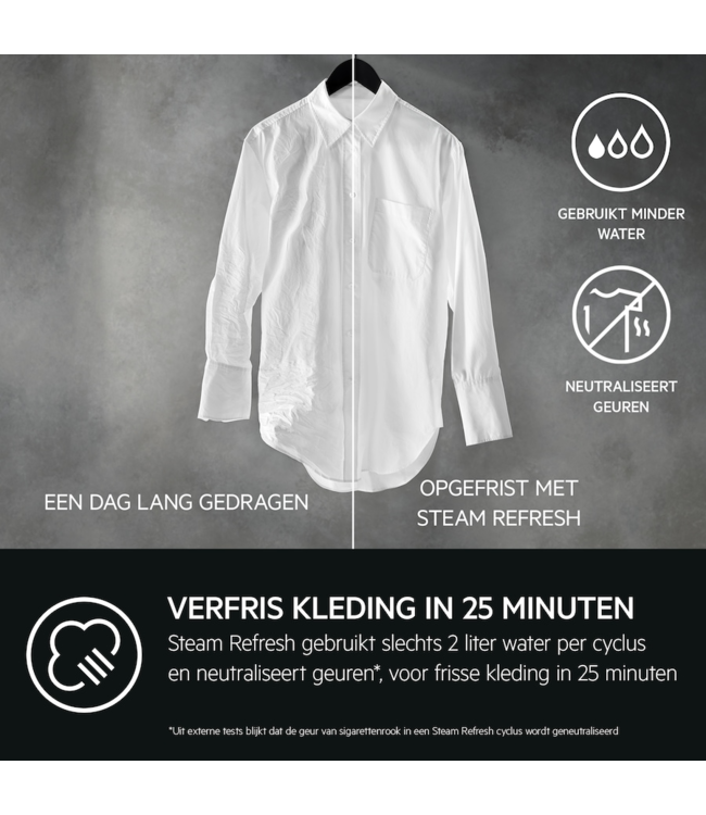 AEG 7000 serie ProSteam® Autodose Wasmachine voorlader 9 kg LR7696AAD4