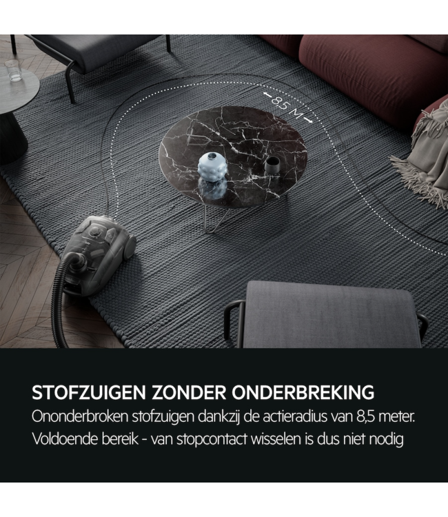 AEG CLEAN 5000 Stofzuiger Met stofzak - 78 dB AB51C1DB