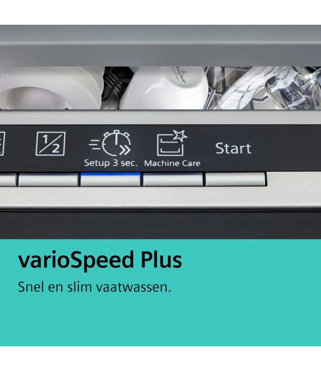 Siemens iQ300 Volledig integreerbare vaatwasser 60 cm SN63EX02CE