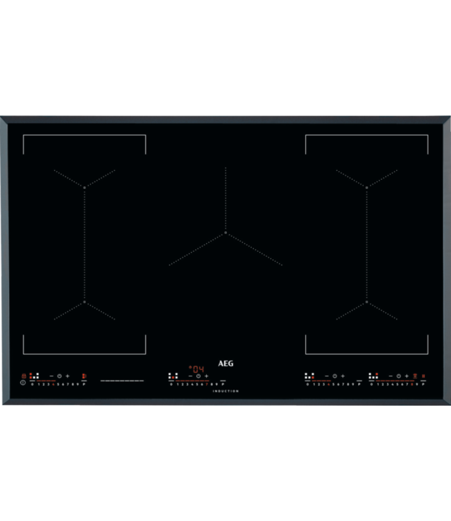 AEG 6000 serie MultiBridge inductie kookplaat 80 cm IKE85651FB