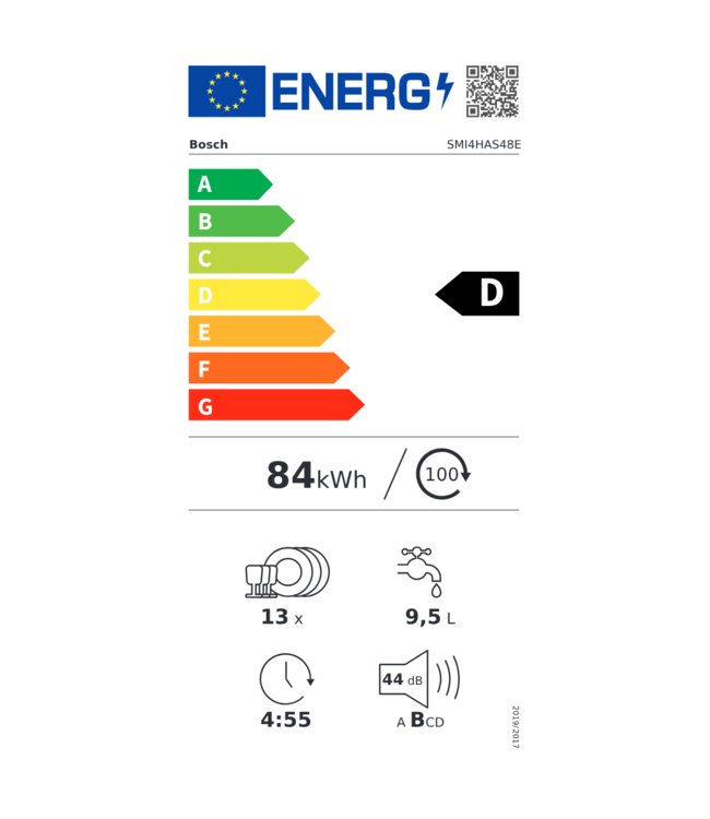 Bosch vaatwasser SMI4HAS48E
