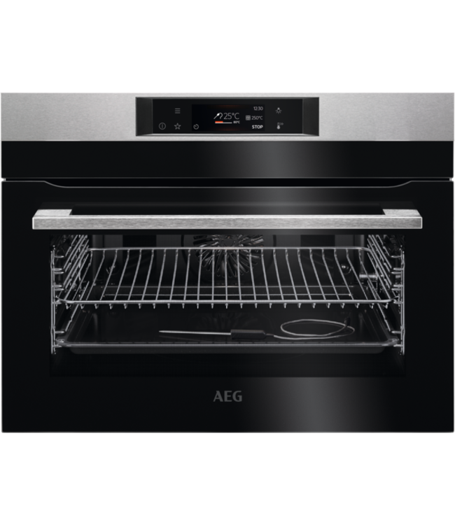 AEG 8000 AssistedCooking Heteluchtoven met pyrolysereiniging KPK742280M