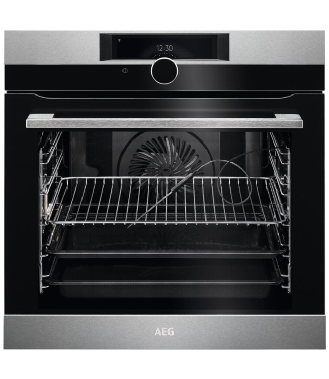 AEG 8000 serie Assisted Cooking Heteluchtoven met pyrolysereiniging BPK948230M
