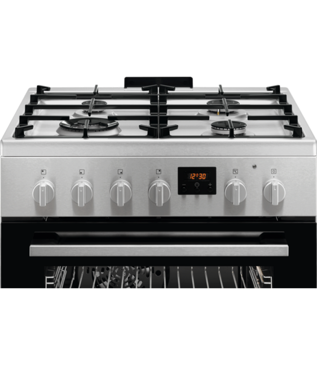 AEG Elektrisch fornuis met gaskookplaat CKB64415BM