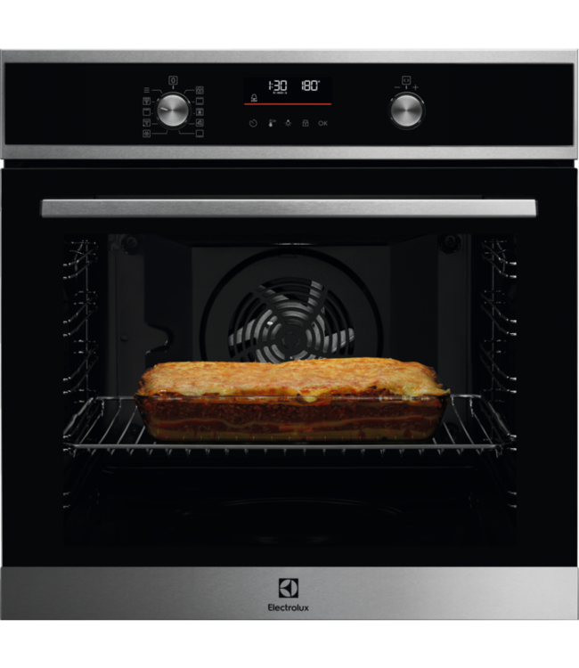 Electrolux  600 SurroundCook - Heteluchtoven met pyrolysereiniging EOF6P46X2