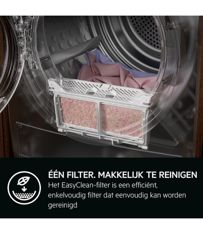 AEG 8000 AbsoluteCare® - Warmtepomp Droger 8 kg  TR868B4B