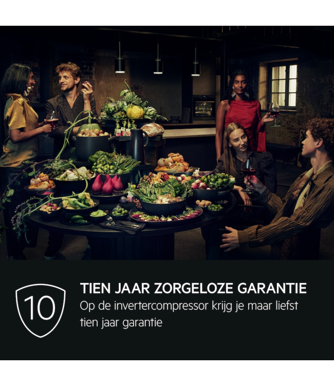 AEG 8000 Cooling 360° - Koel-vriescombinatie inbouw 178 cm  NSC8M181BC