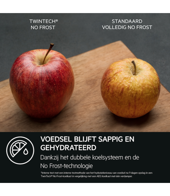 AEG 6000 serie TwinTech¨ NoFrost Koel/vrieskast inbouw 178 cm NSC6N181ES