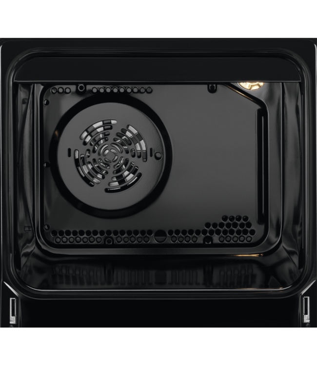 AEG Elektrisch fornuis met gaskookplaat CKB64101BW