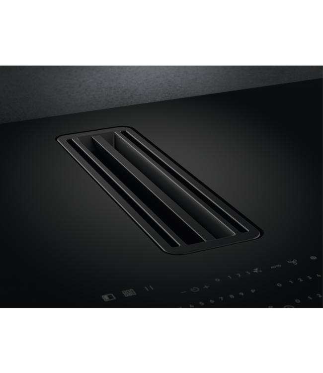 AEG Kookplaat met afzuiging - 6000 ComboHob met Bridge functie, 80 cm NCP84C01CB