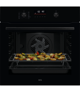 AEG AEG 6000 SenseCook - Heteluchtoven met pyrolysereiniging OS6P50WAK