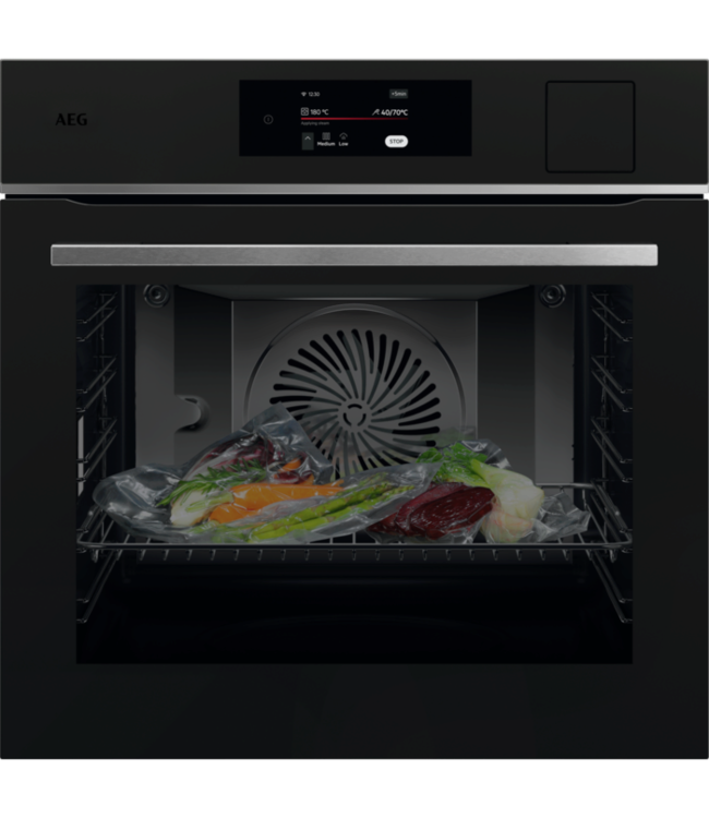 AEG 8000 MealAssist met SteamPro Combi hetelucht- en stoomoven TP8SB73FAT