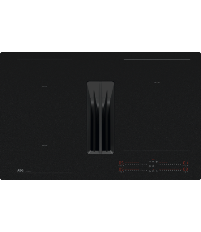 AEG Kookplaat met afzuiging - 7000 ComboHob SenseFry SaphirMatt® 80 cm PE7000S80