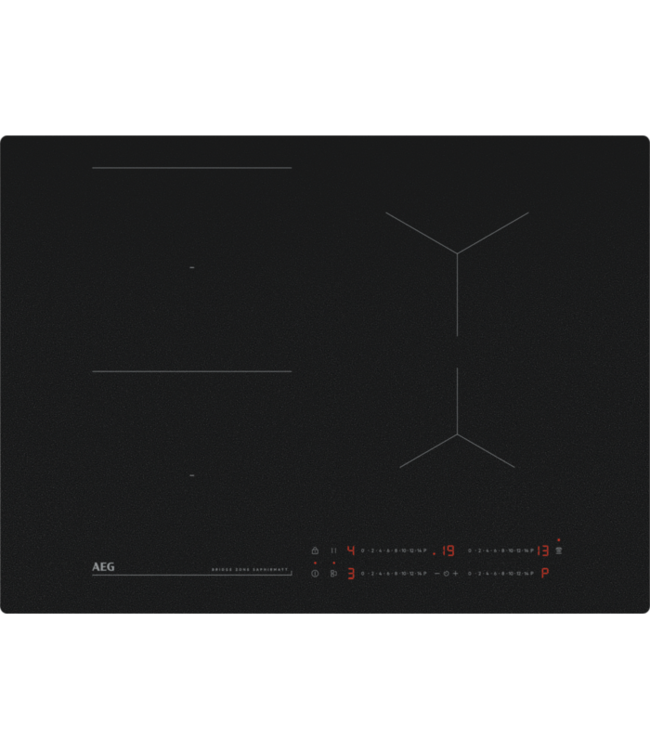 AEG 6000 Bridge - inductiekookplaat, SaphirMatt® 70 cm TO74IB00CZ