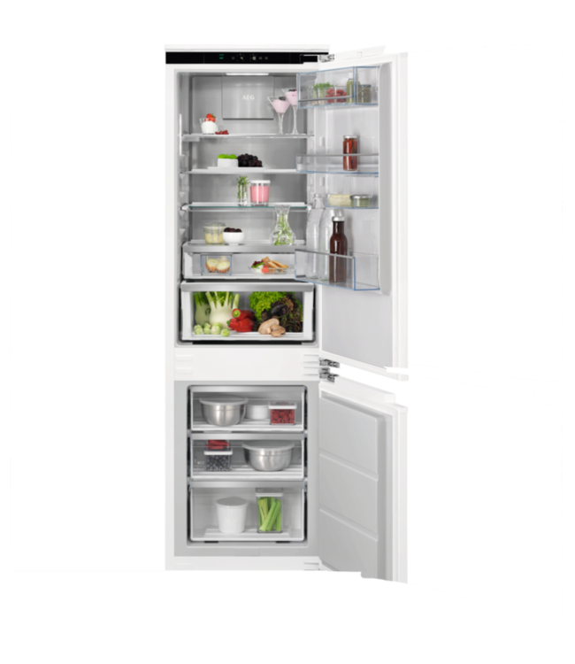 AEG 8000 serie Cooling 360° Koel/vrieskast inbouw 178 cm NSC8M181DC