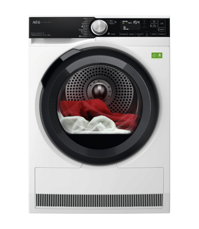 AEG 9000 AbsoluteCare® Plus - Warmtepomp Droger 9 kg TR9HAMBURG